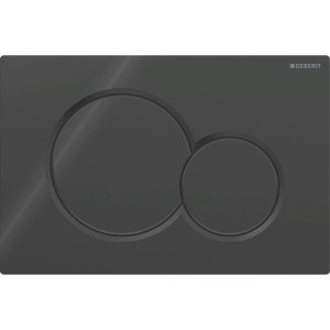 PRZYCISK SIGMA01 OKRĄGŁY CZARNY GEBERIT