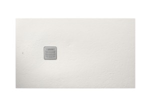 BRODZIK PROSTOKĄTNY 160X80CM TERRAN BEŻOWY ROCA