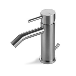 BATERIA BIDETOWA TIBER STAL INOX B/K VEMA