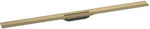 RainDrain Flex ELEMENT ZEWNĘTRZNY 120 CM BRĄZ SZCZOTKOWANY HANSGROHE
