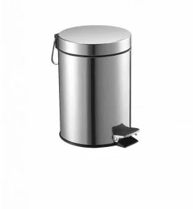 KOSZ NA ŚMIECI 5L STANDARD STAL POLEROWANA STELLAFORME