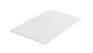 BRODZIK PROSTOKĄTNY 120x90x1,5 CM LAVANO BIAŁY EXCELLENT