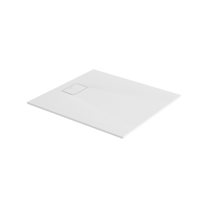 BRODZIK PROSTOKĄTNY 100x90x1,5 CM LAVANO BIAŁY EXCELLENT