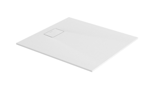 BRODZIK PROSTOKĄTNY 90X80X1,5 CM LAVANO BIAŁY EXCELLENT