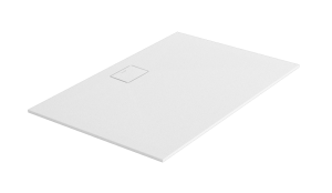 BRODZIK PROSTOKĄTNY 120x80x1,5 CM LAVANO BIAŁY EXCELLENT