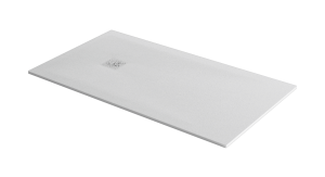 BRODZIK PROSTOKĄTNY 180x90x2,3 CM ARDA BIAŁY EXCELLENT