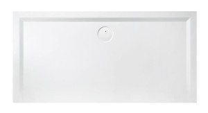 BRODZIK PROSTOKĄTNY 140X90X1.5 B-M/SPACE MINERAL SANPLAST