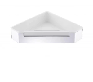 KOSZYK NAROŻNY STAL POLEROWANA ZE ŚCIĄGACZKĄ WKŁAD BIAŁY STELLA