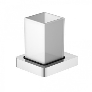 KUBEK SZKLANY 420 BIAŁE SZKŁO/CHROM STEINBERG