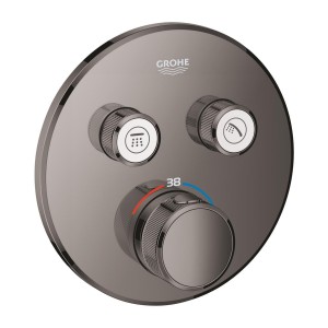 BATERIA PODTYNKOWA TERM. SMART CONTROL 2 WYJŚCIA GROHE ROZ. OKR. HARD GRAPHITE